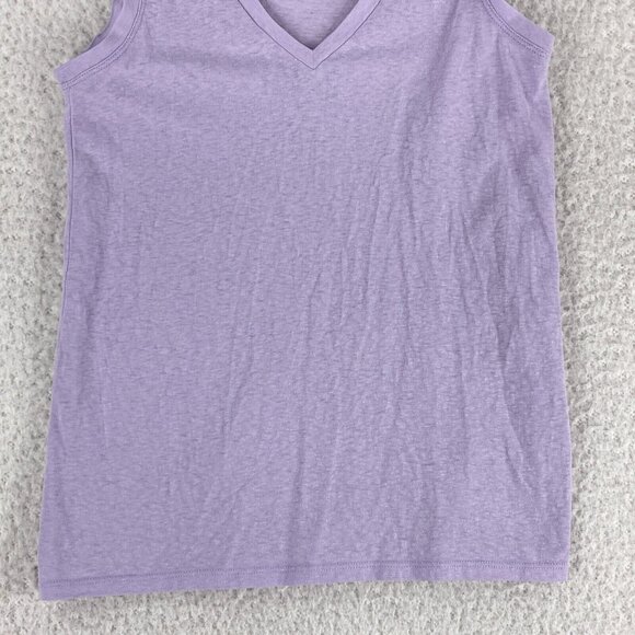 J. Crew Lavender Basic Pullover Tank Top Womens Pullover Casual Size XXS - Picture 3 of 8